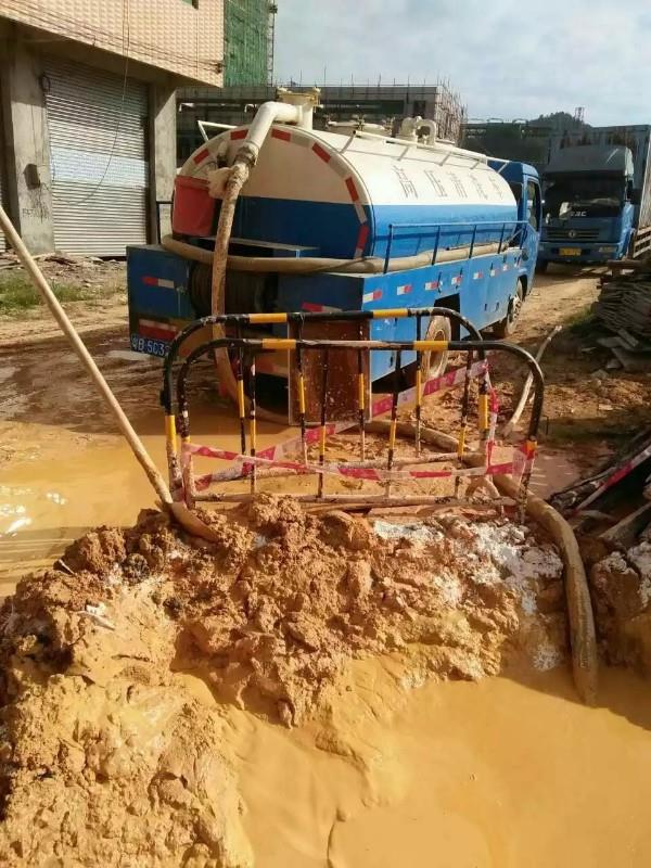 北泉镇工地淤泥清淤