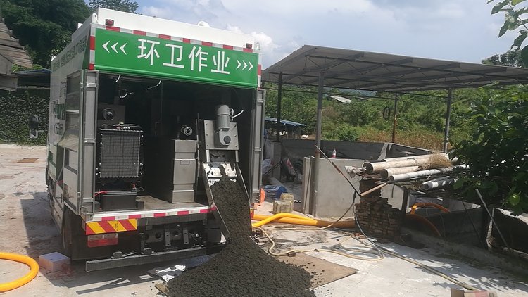 北泉镇污泥干湿分离技术